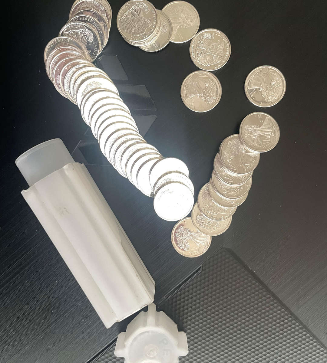 Reserved - Lot of 46 × 1/10 oz Walking Liberty Silver Rounds  .999 Fine Silver Bullion Coins