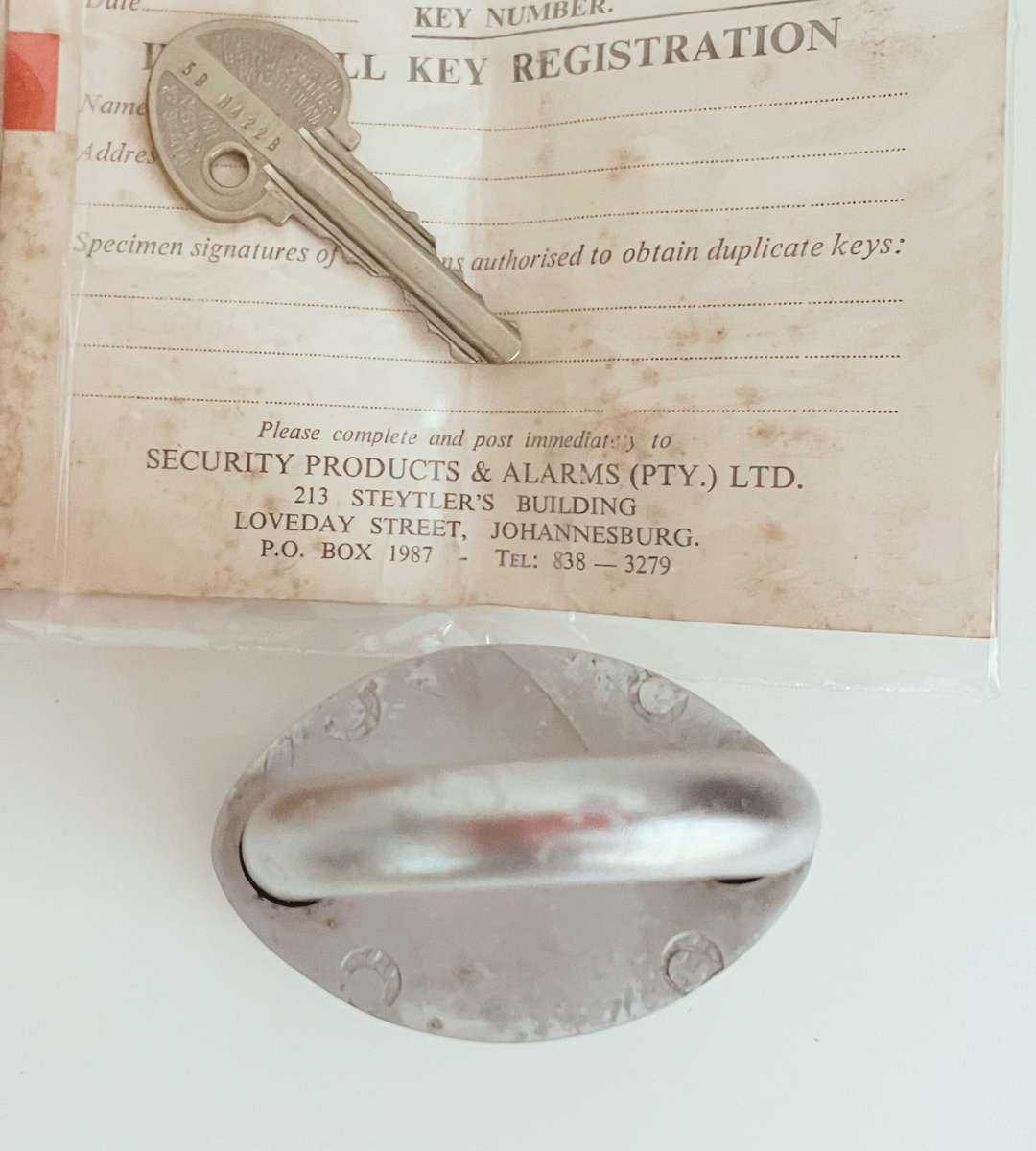 1970s Vintage Ingersoll "Impregnable" 10 Lever Padlock with Key - Original Box (Model 59 M4228)