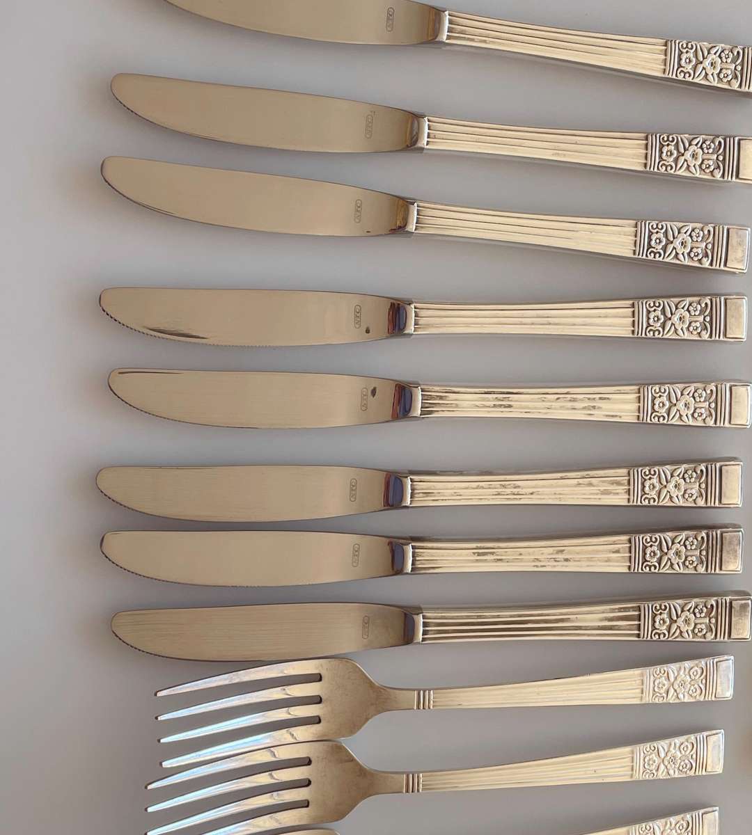 Incomplete 50-Piece NTC Silver Plated Cutlery Set (1940)  Coronation Pattern, Great Condition