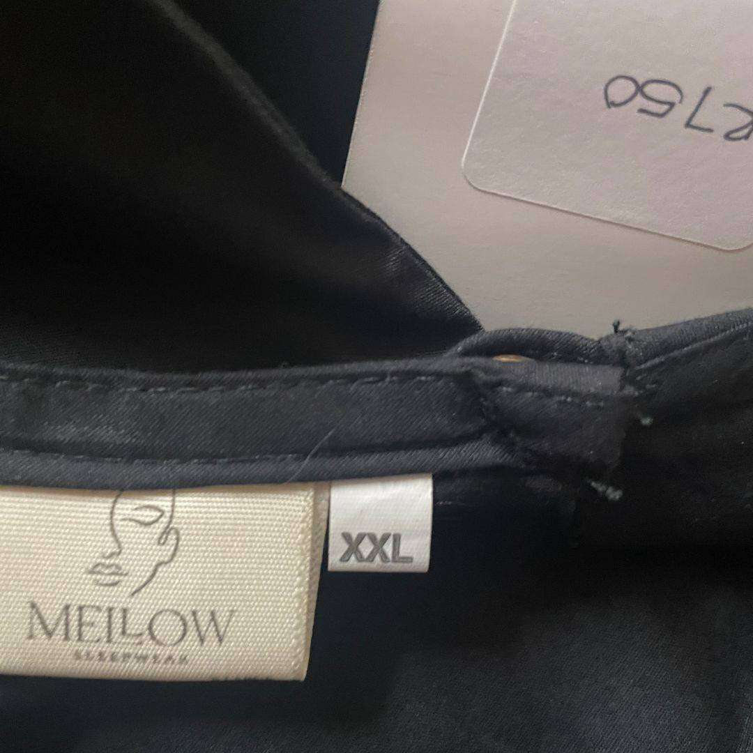 Classic Black A-Line Dress with Hidden Pockets  Cotton Linen Blend  Size XXL (Fits SA 4648)