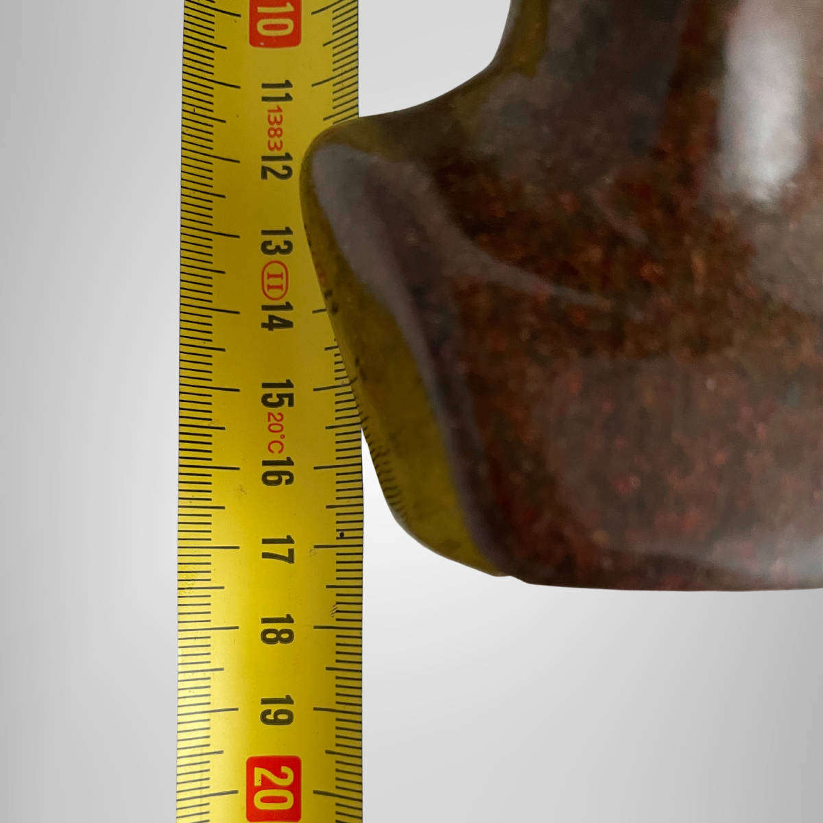 Heavy Vintage African Soapstone Bust  Hand-Carved Female Figure  17 cm  Heavy and Detailed