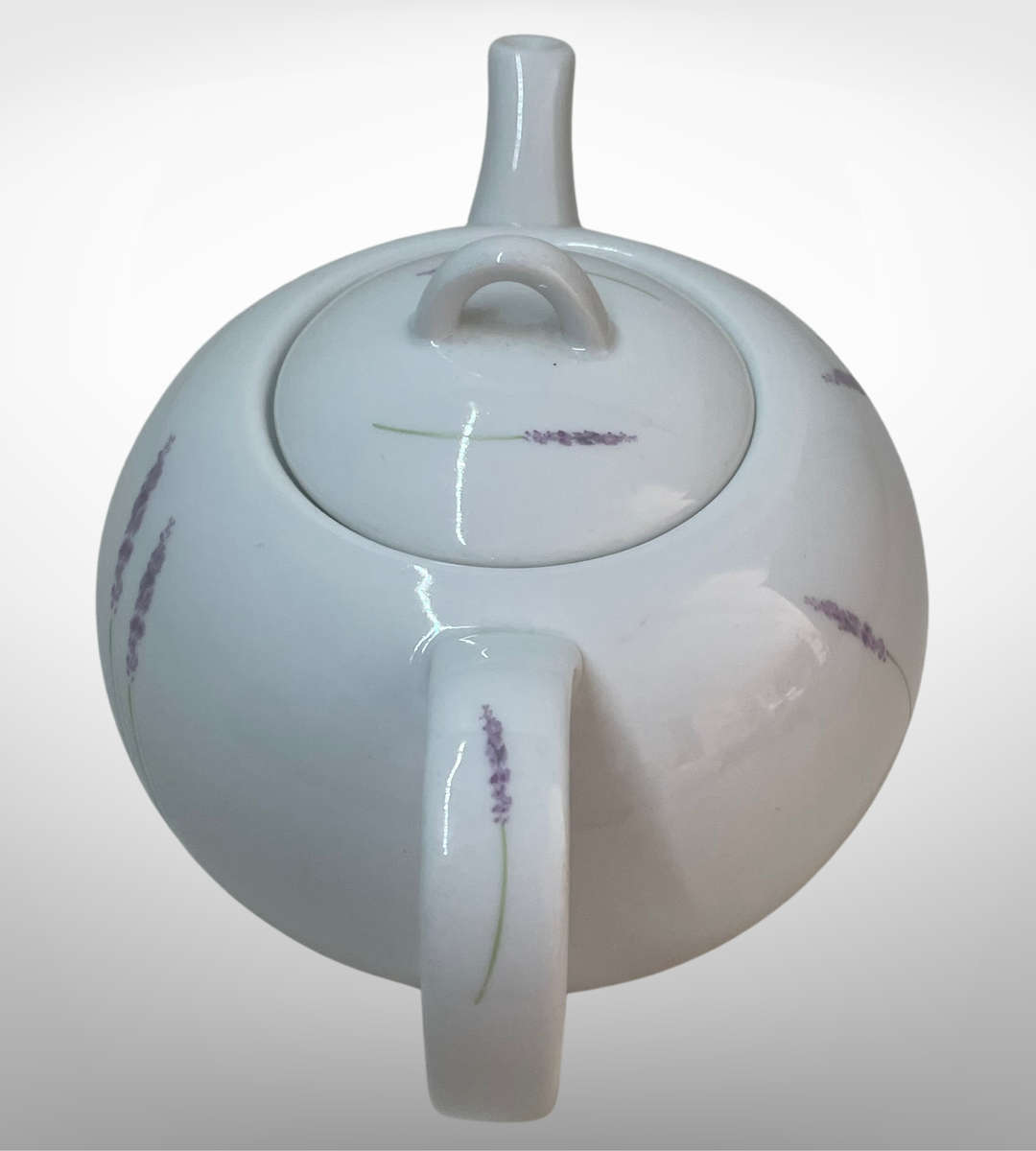 Wiesenthal Porcelain Lavender Teapot  Freezer, Oven & Microwave Safe