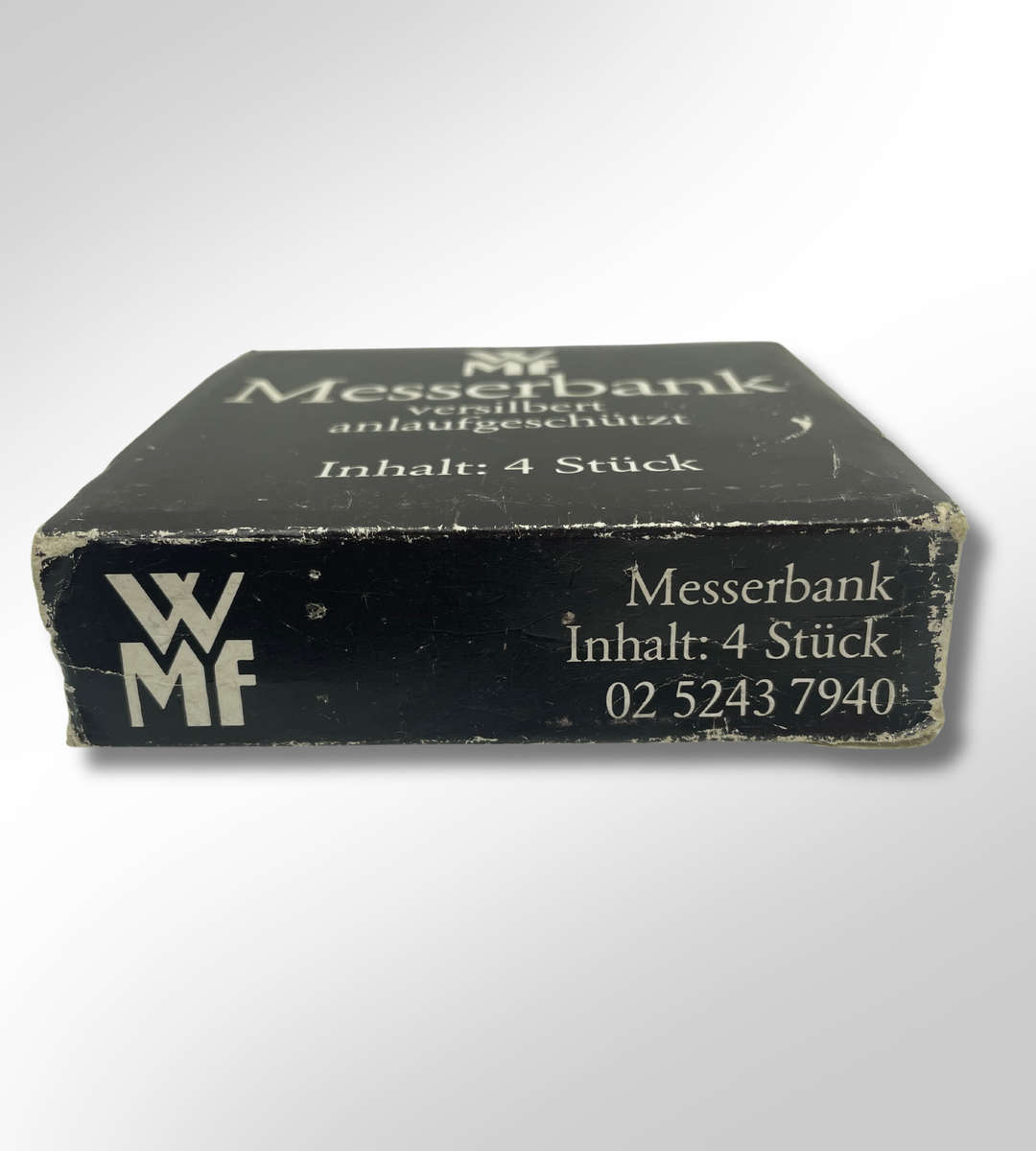 Set of 4 WMF Silver Plated Knife Rests - Art Deco Jacks Shape, 1930s Vintage German