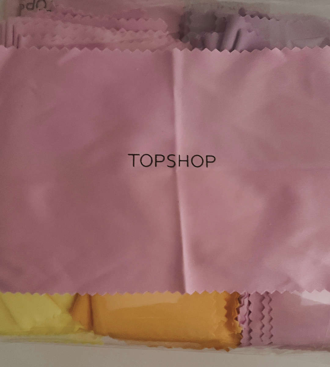 Clearance! 1 Pack of ±100x TopShop Branded Cleaning Cloths  Glasses, Jewelry, Screens