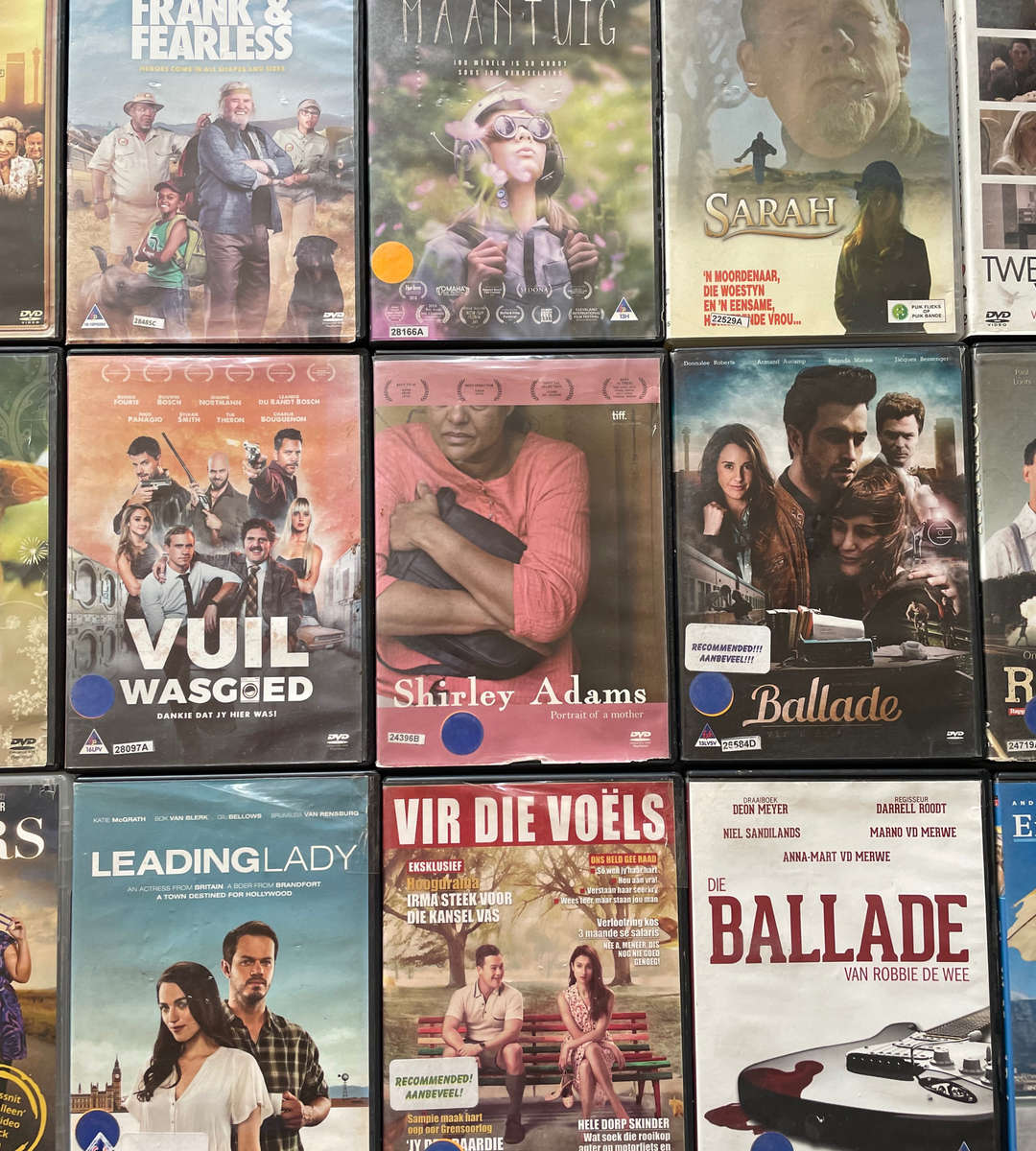 DVD X 24 - 24 Preowned Afrikaans DVDs - Great Condition, R130 (Extras Included!)