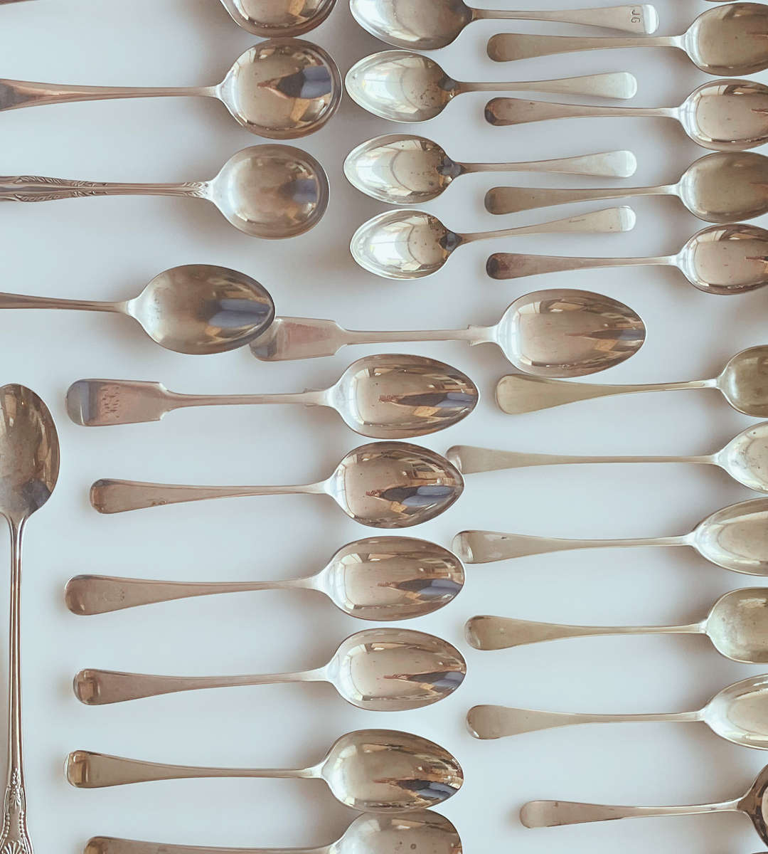 Reduced! Rare Antique & Vintage Spoon Collection - 62 Mixed