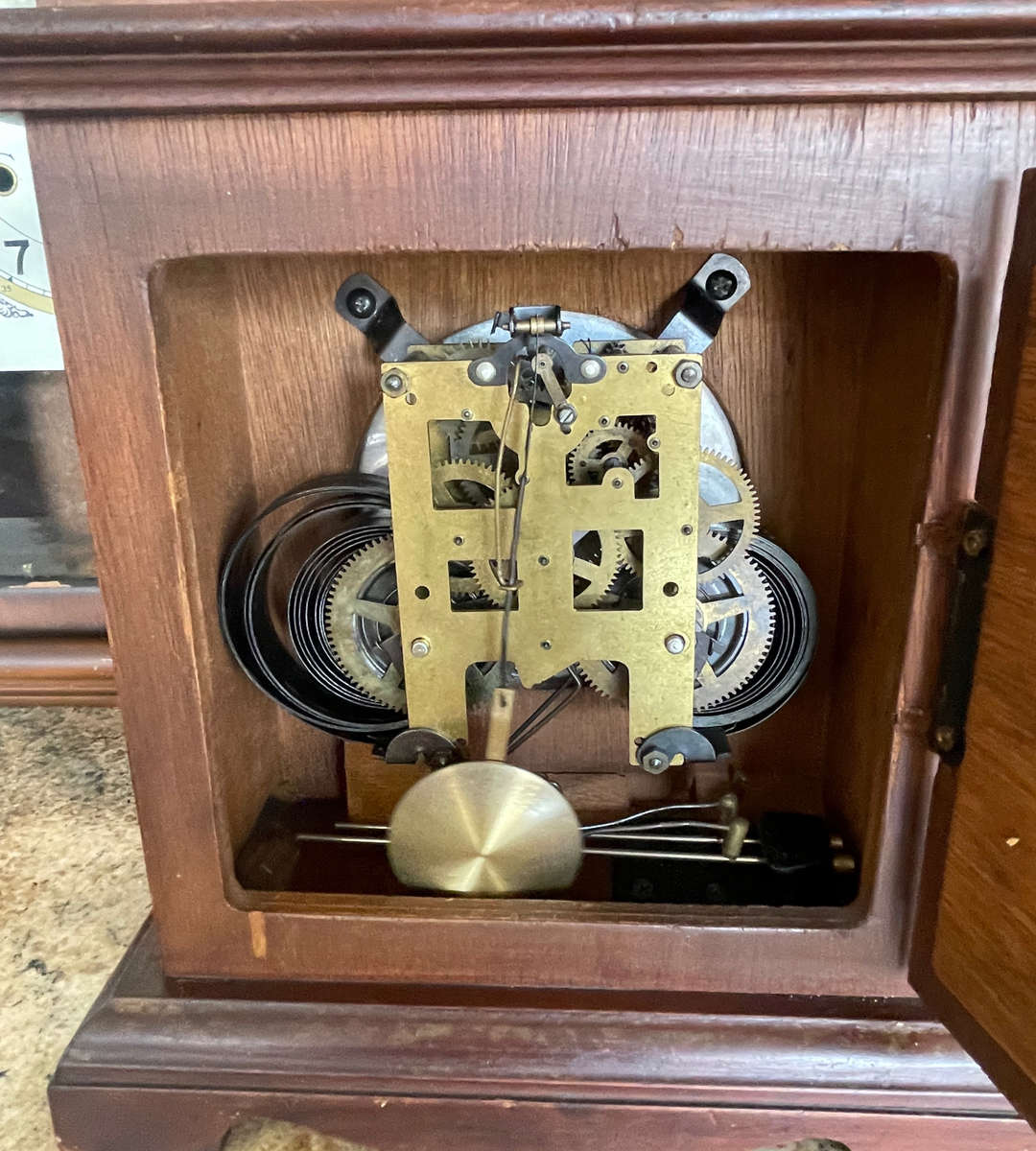 Lot of Antique & Vintage Wall Clocks  Three Star, Blessing, Ansonia (For Restoration)