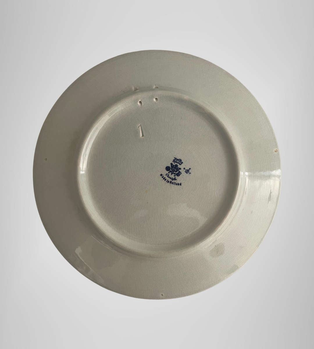 Bargain 7-Piece Dutch Delftware Decor Lot  Chemkefa plate, Boch Plate, Coasters, Candle Holder