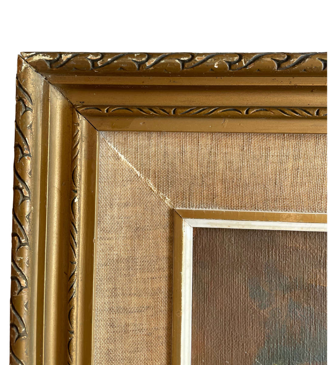 Vintage Still Life Oil Painting by M.L. Long  Framed, 59cm x 70cm