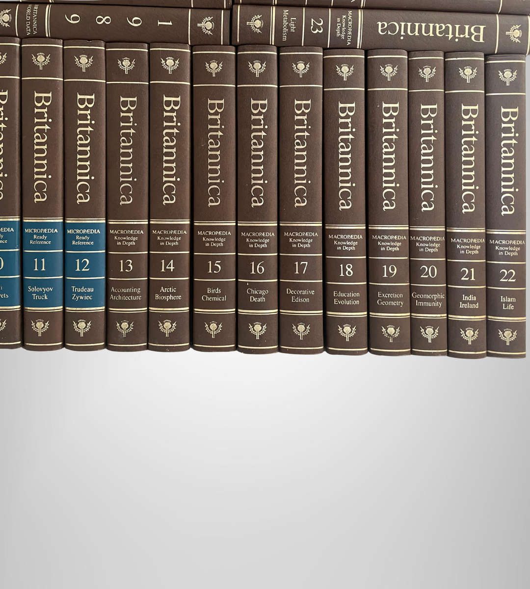 Encyclopedia Britannica 15th Edition (1970s) | 32-Volume Set  40 Books Total | Classic Reference