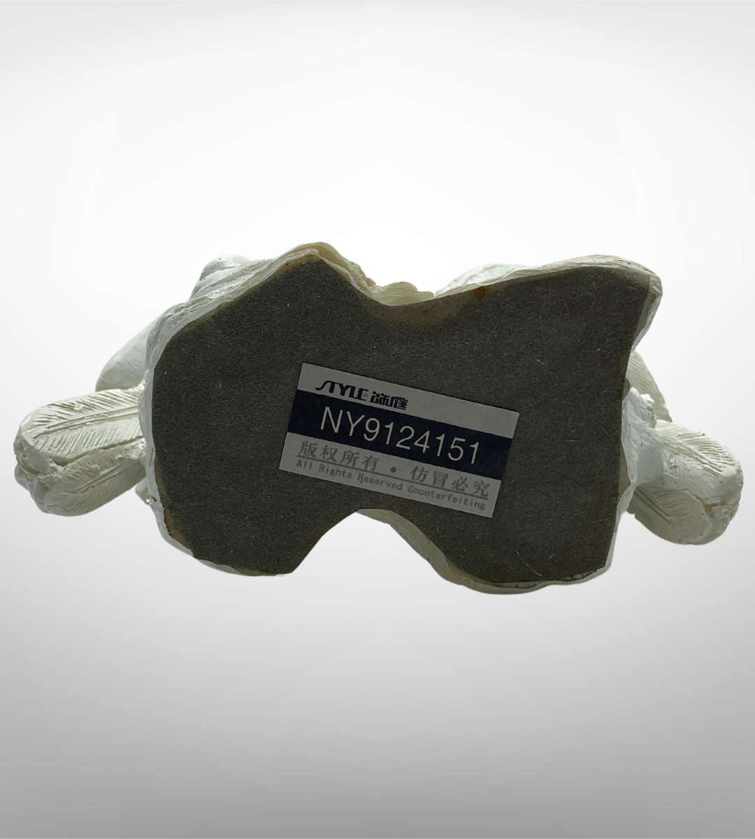 Clearance - Crowned Lovebirds Figurine | Romantic Wedding Gift | 16cm