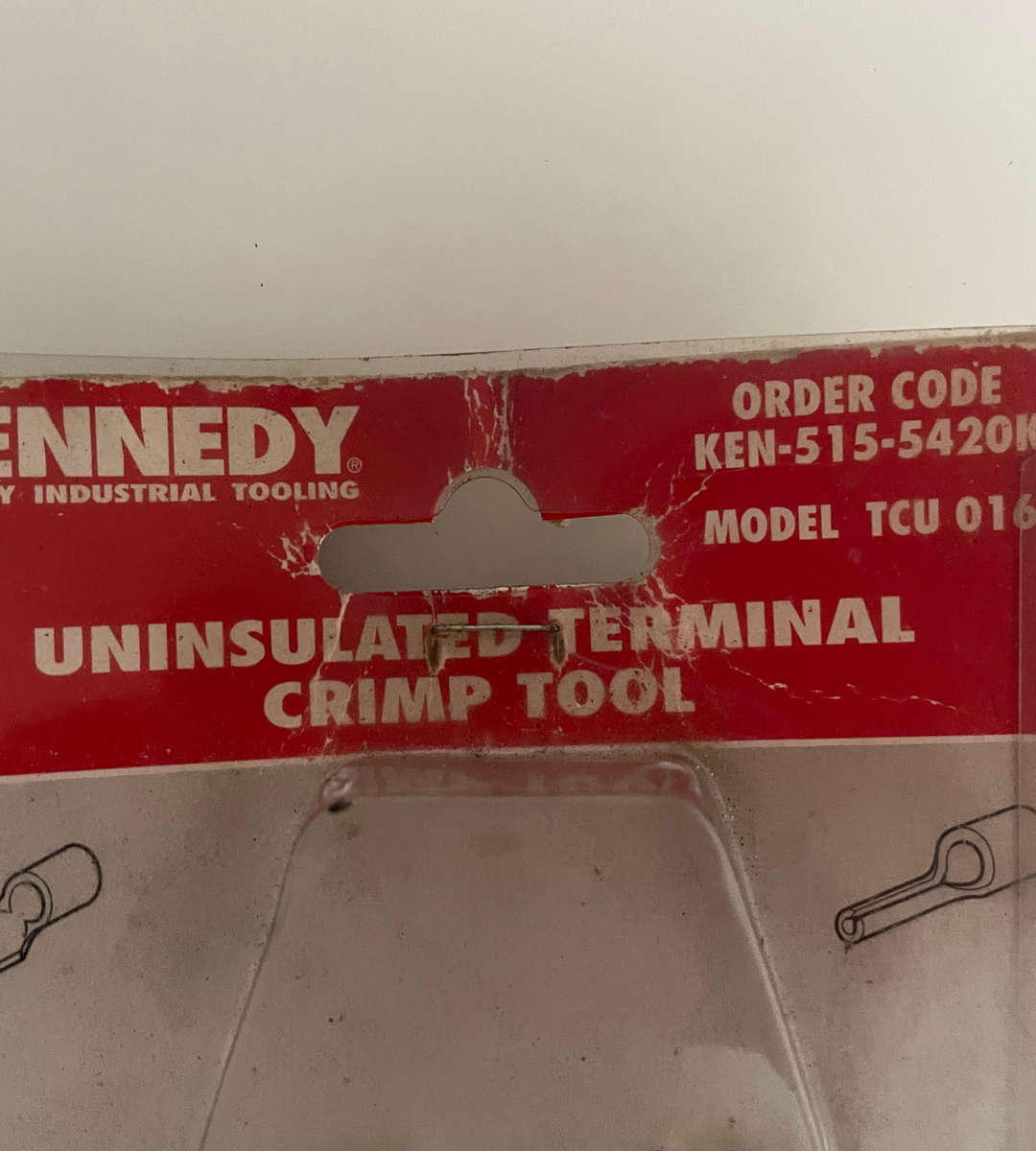 Kennedy Crimping Pliers for Wire Ferrules | DIN 1-16mm² | AWG 14-6 | 275mm Length | Pre-Owned Unused