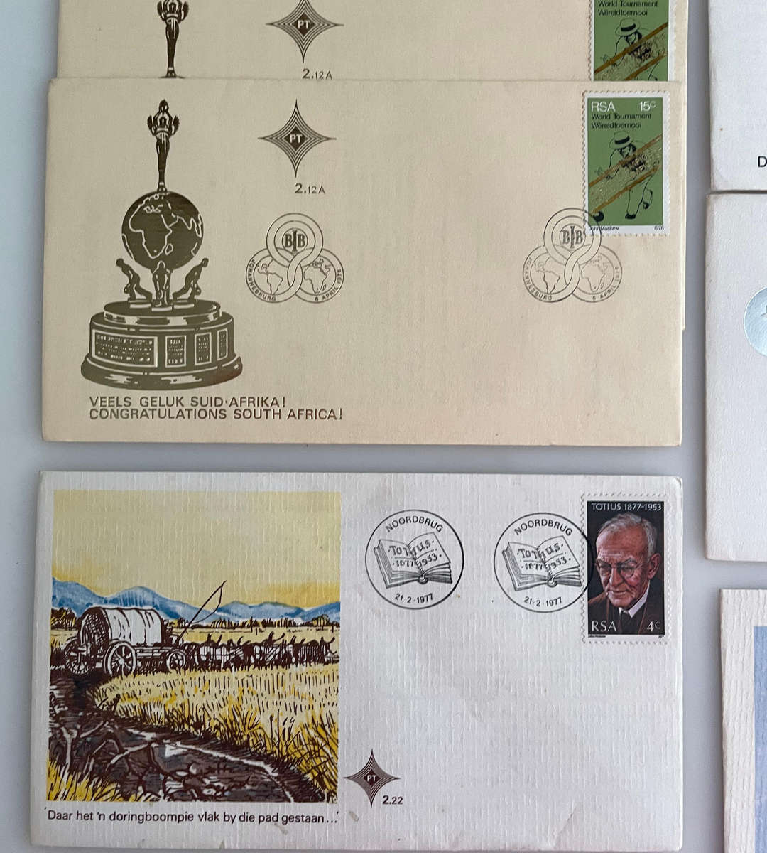 RSA First Day Covers Collection (21) | 1976-1988 | Historical, Cultural & Philatelic Themes