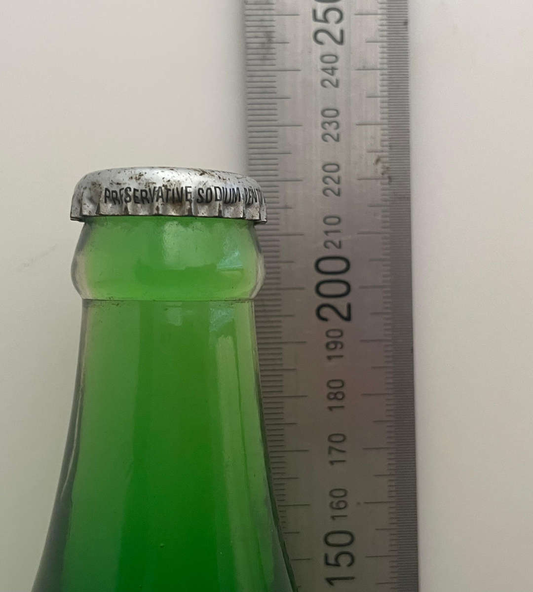 Classic Set of 4 Vintage Bashews Soft Drink Bottles