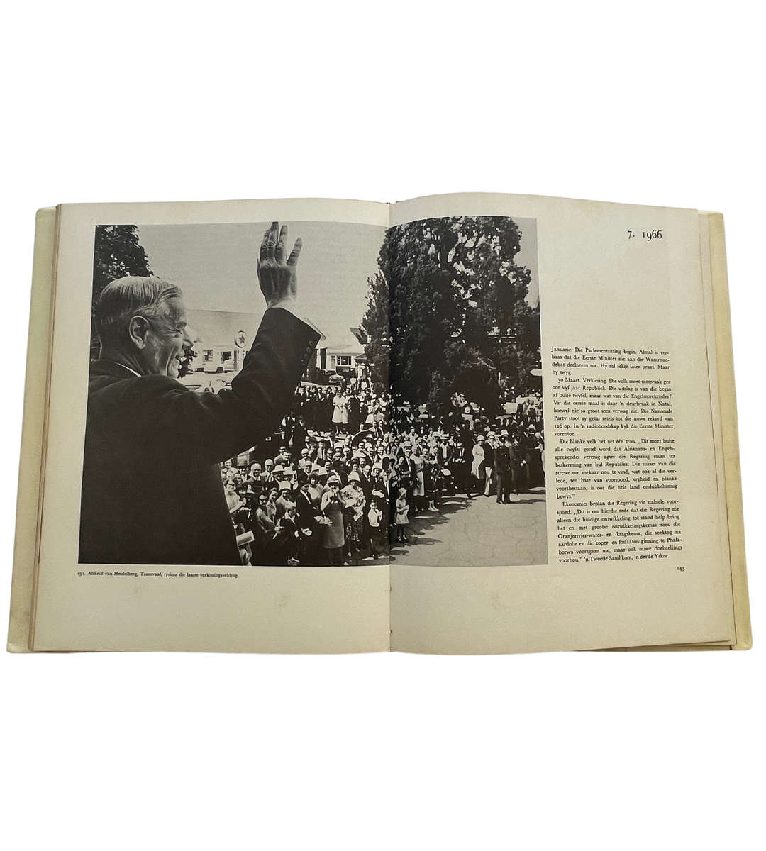 First Edition (1966) Hardcover Book  HF Verwoerd Gedenkalbum by Pieter W. Grobbelaar