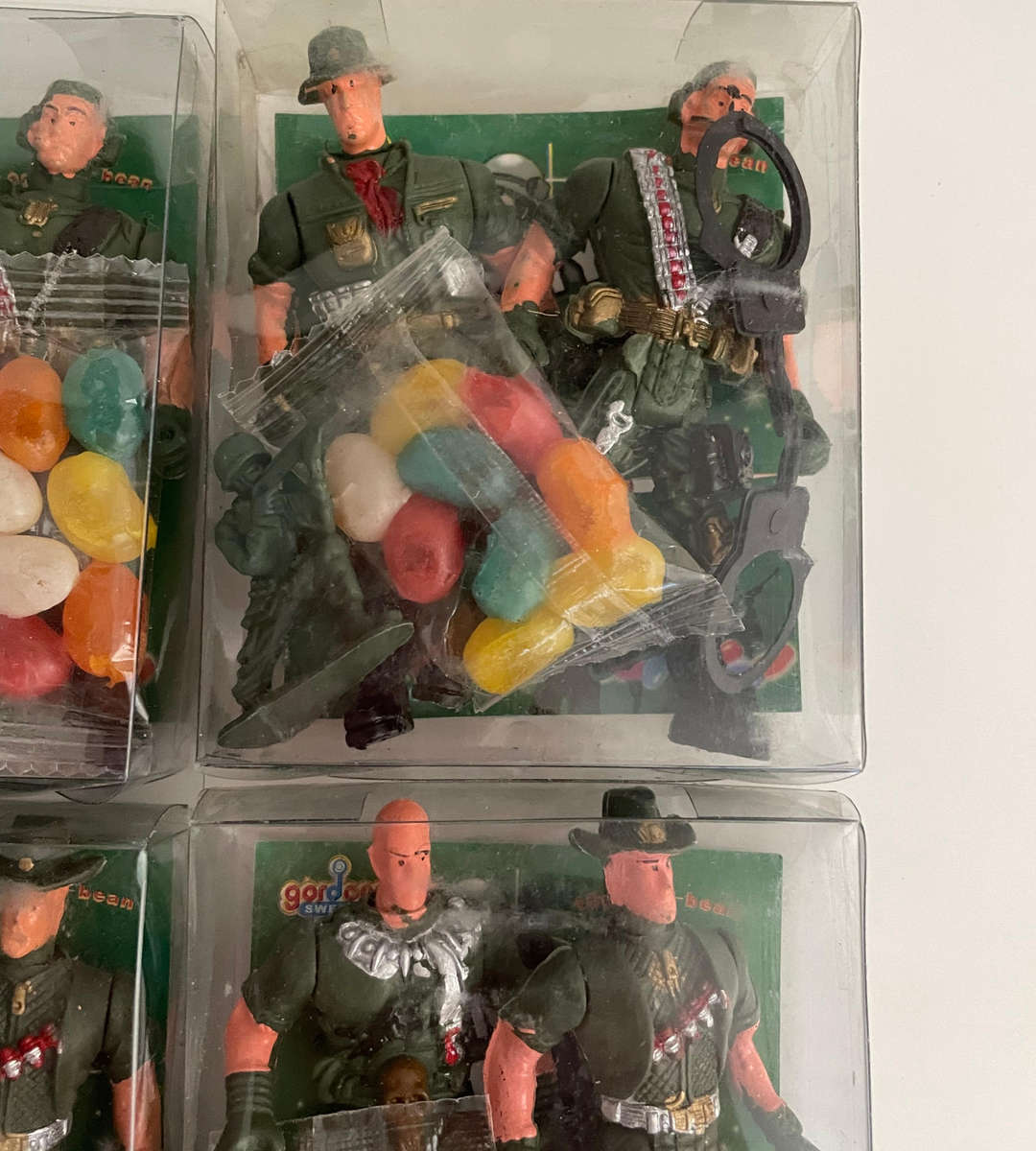 Lot of 10 Army Team Sets (2 soldiers each) - Gordons Sweets 2009 - Display Only