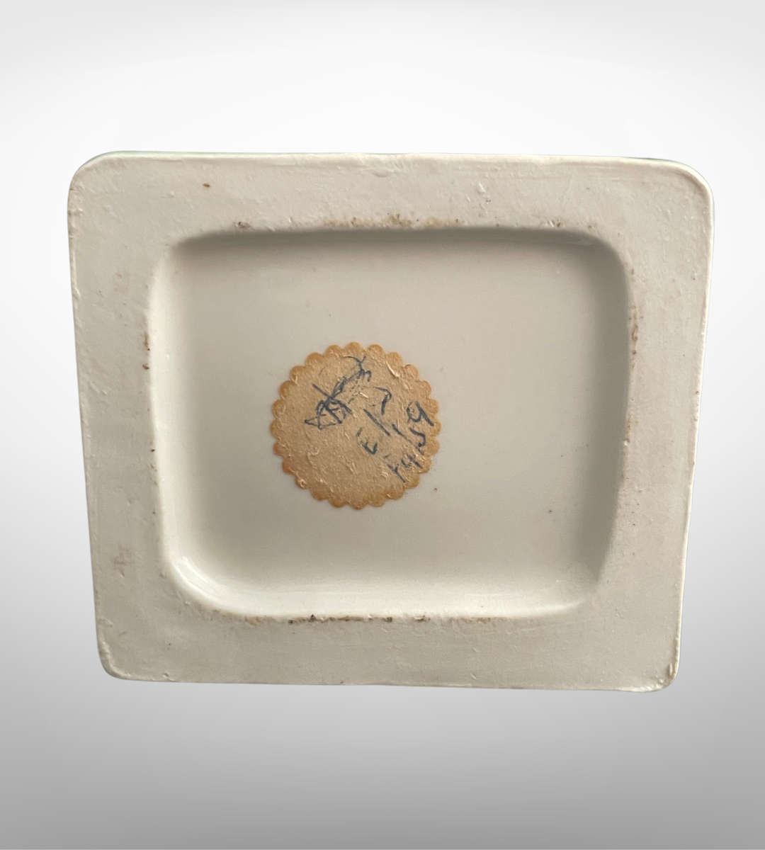 Vintage Kings Way Dog House Jam Jar with Lid  Ceramic Collectible (1960s)