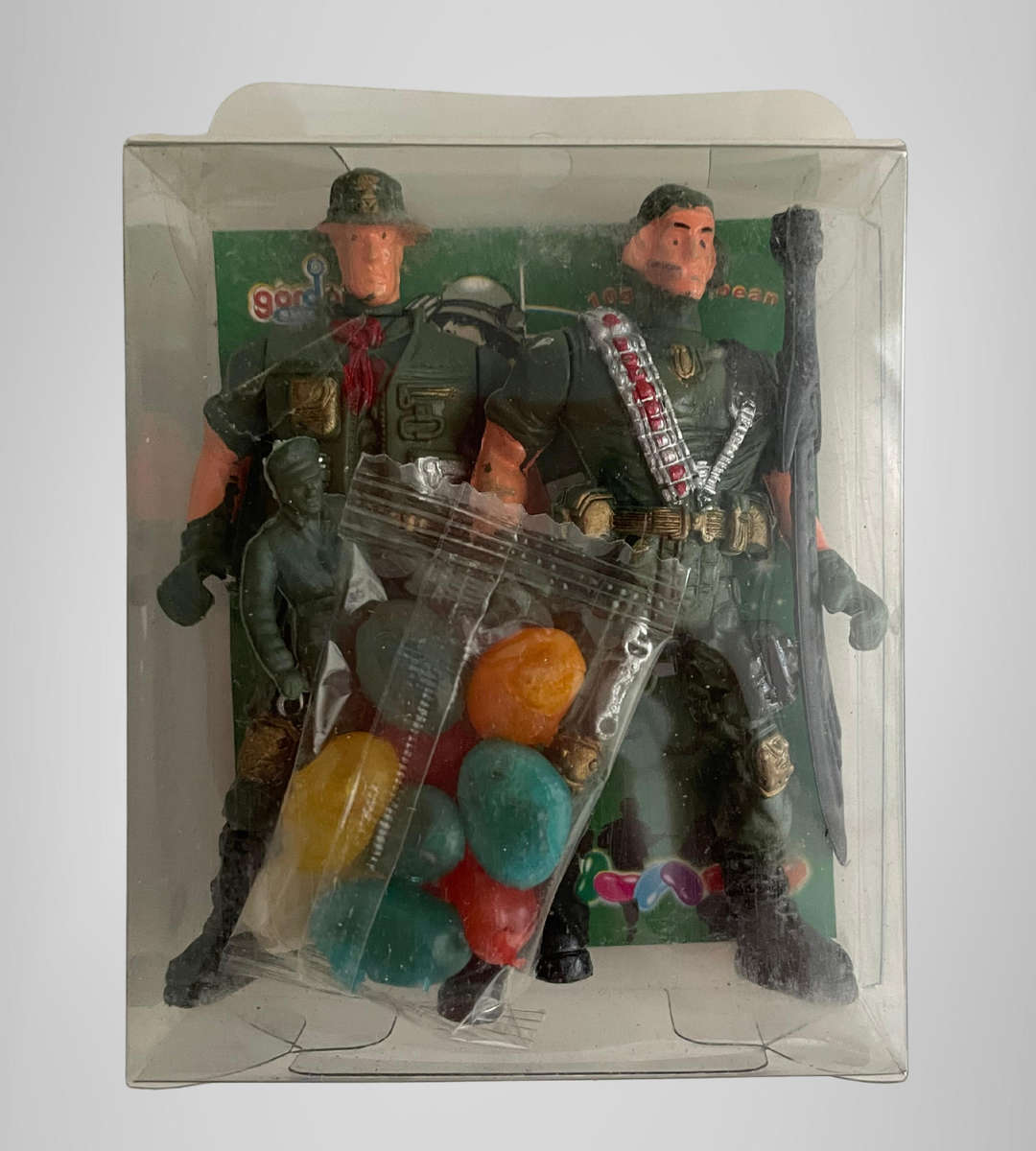 Lot of 10 Army Team Sets (2 soldiers each) - Gordons Sweets 2009 - Display Only