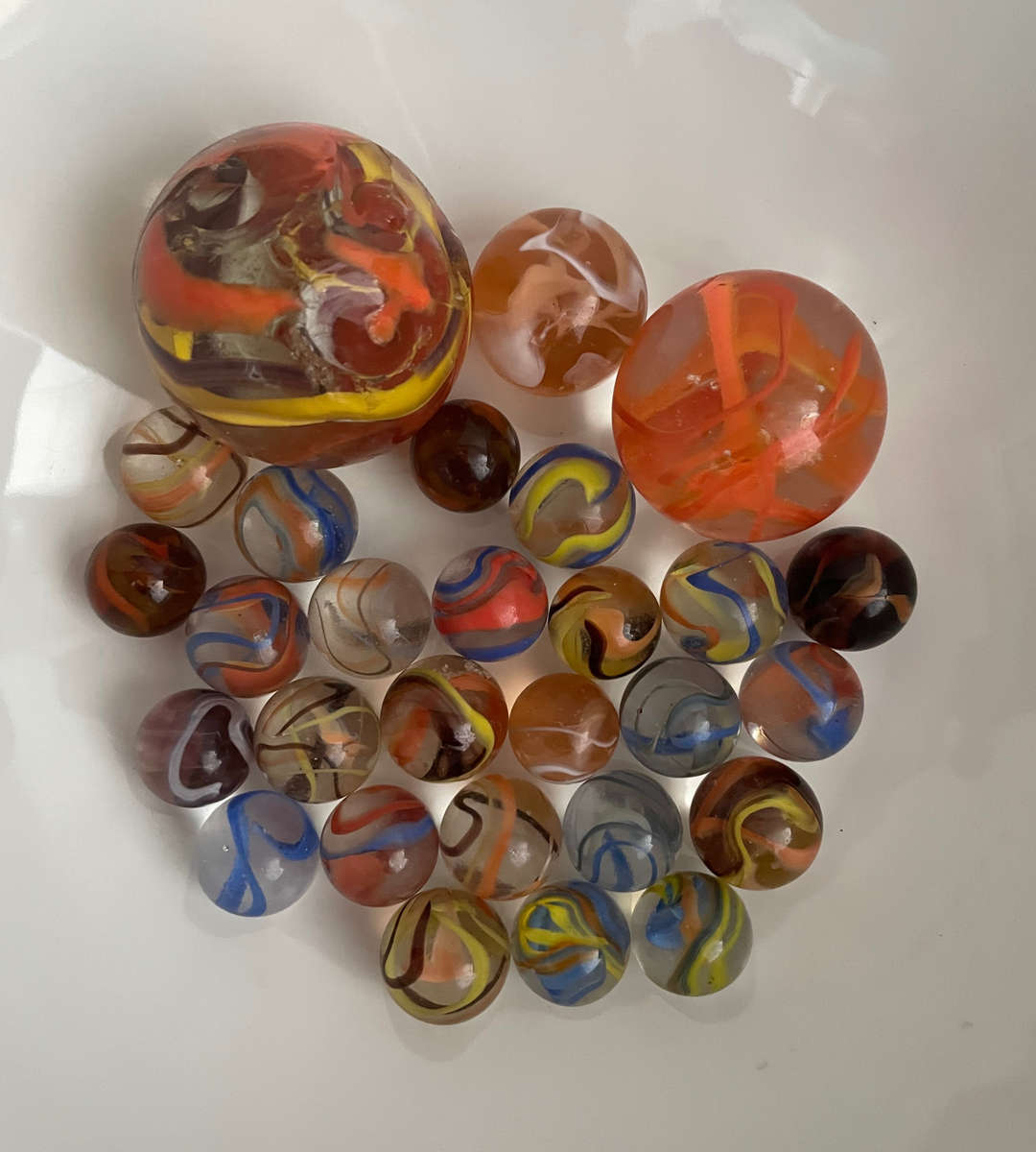 Reduced! Biggest Ever Vintage Marble Collection (10kg)  Includes  Marbles & Big Jim Carry Case