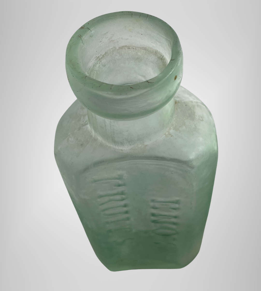 Rare Antique Bottle Collection with Aqua Glass Stoppers & Torpedo Bottle Stand - 12 Unique Bottles