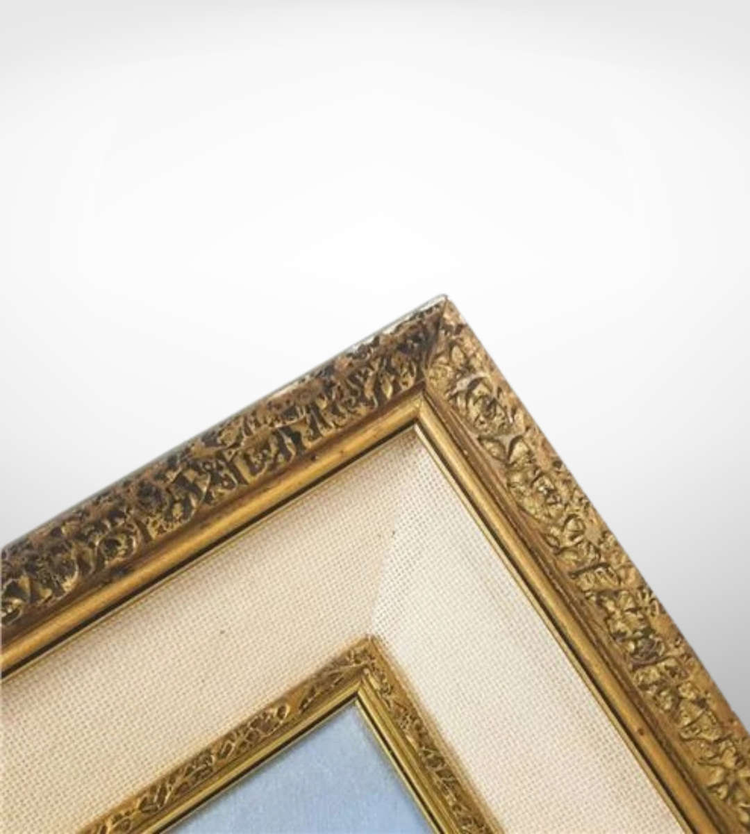 Original Ethel Sargent Oil Painting  Bushveld Landscape  Gilt Framed  74cm x 54cm