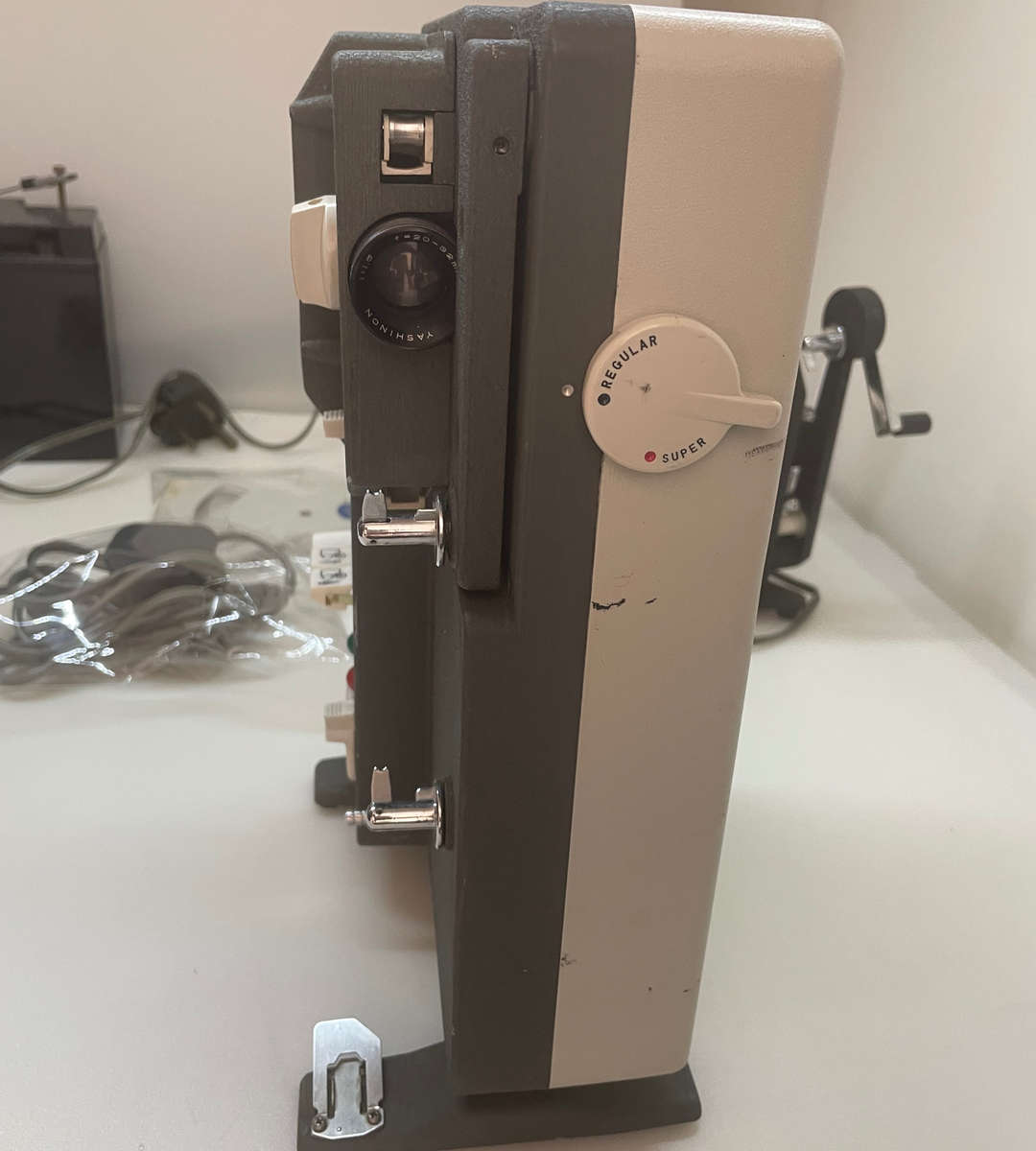 Set of 2 Vintage Yashica Film Projectors  8mm & Super 8  Japan  Tested & Working - Reduced