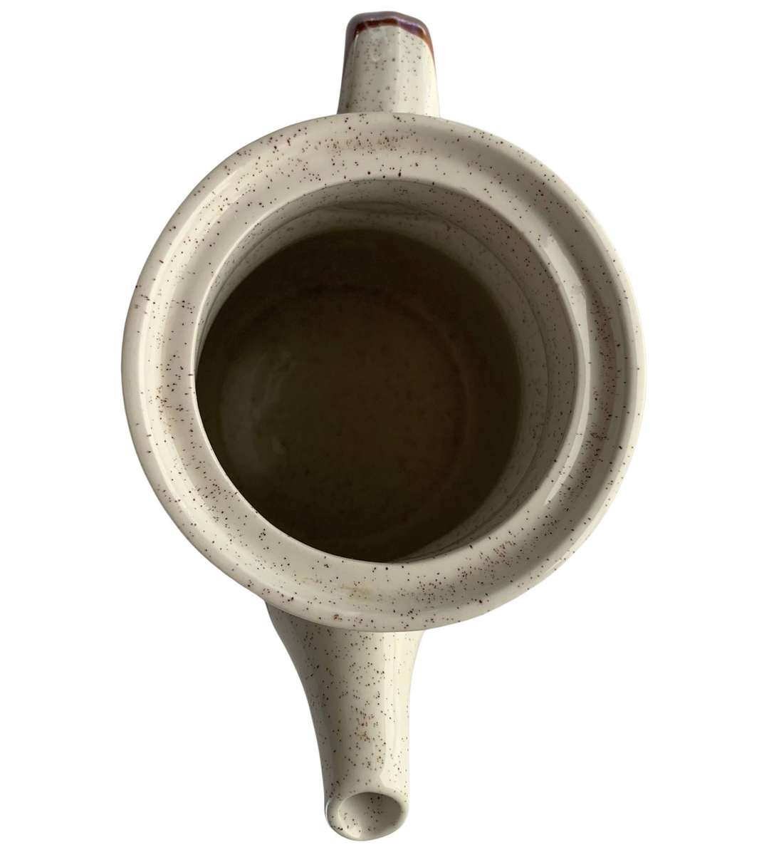 Vintage J & G Meakin Stoneware Coffee Pot  England  Retro 1960s1970s