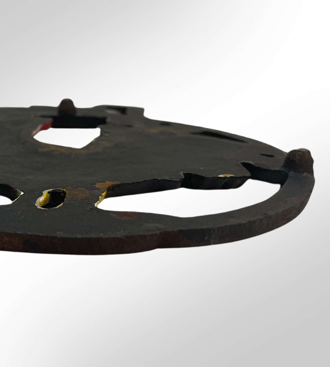 Rustic Farmhouse Kitchen Décor Set - Cast Iron Rooster Trivets, Ceramic Tile, and Squirrel Door Stop