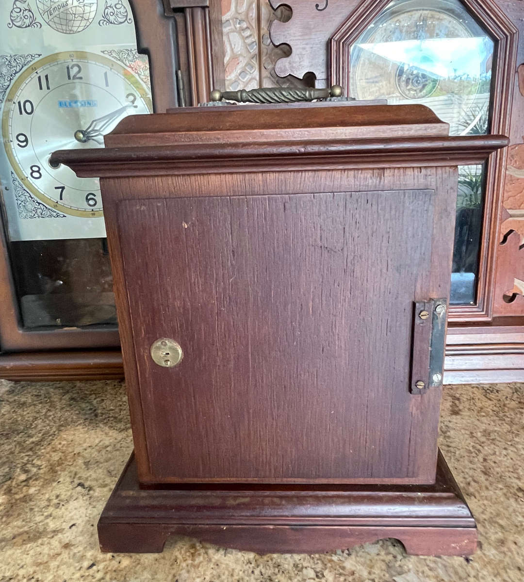 Lot of Antique & Vintage Wall Clocks  Three Star, Blessing, Ansonia (For Restoration)