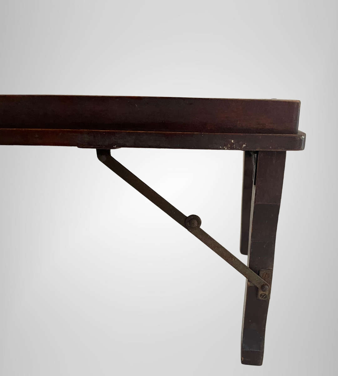 Vintage Folding Butlers Tray  Northern Mfg. Co. Glasgow  66cm Wide  Early 20th Century