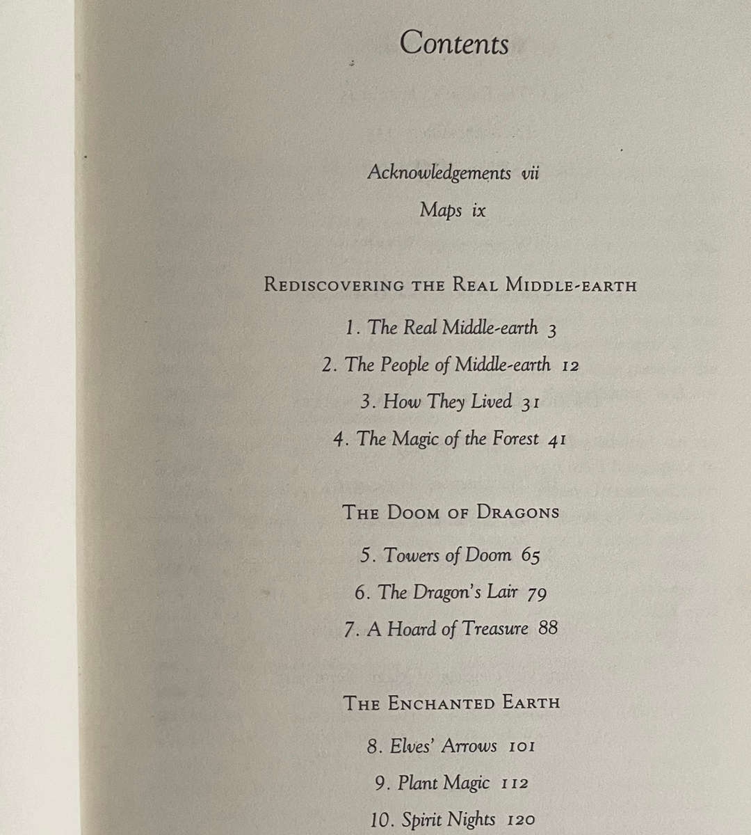 The Real Middle-Earth by Brian Bates  Hardcover  The Magic & Mystery That Inspired Tolkien