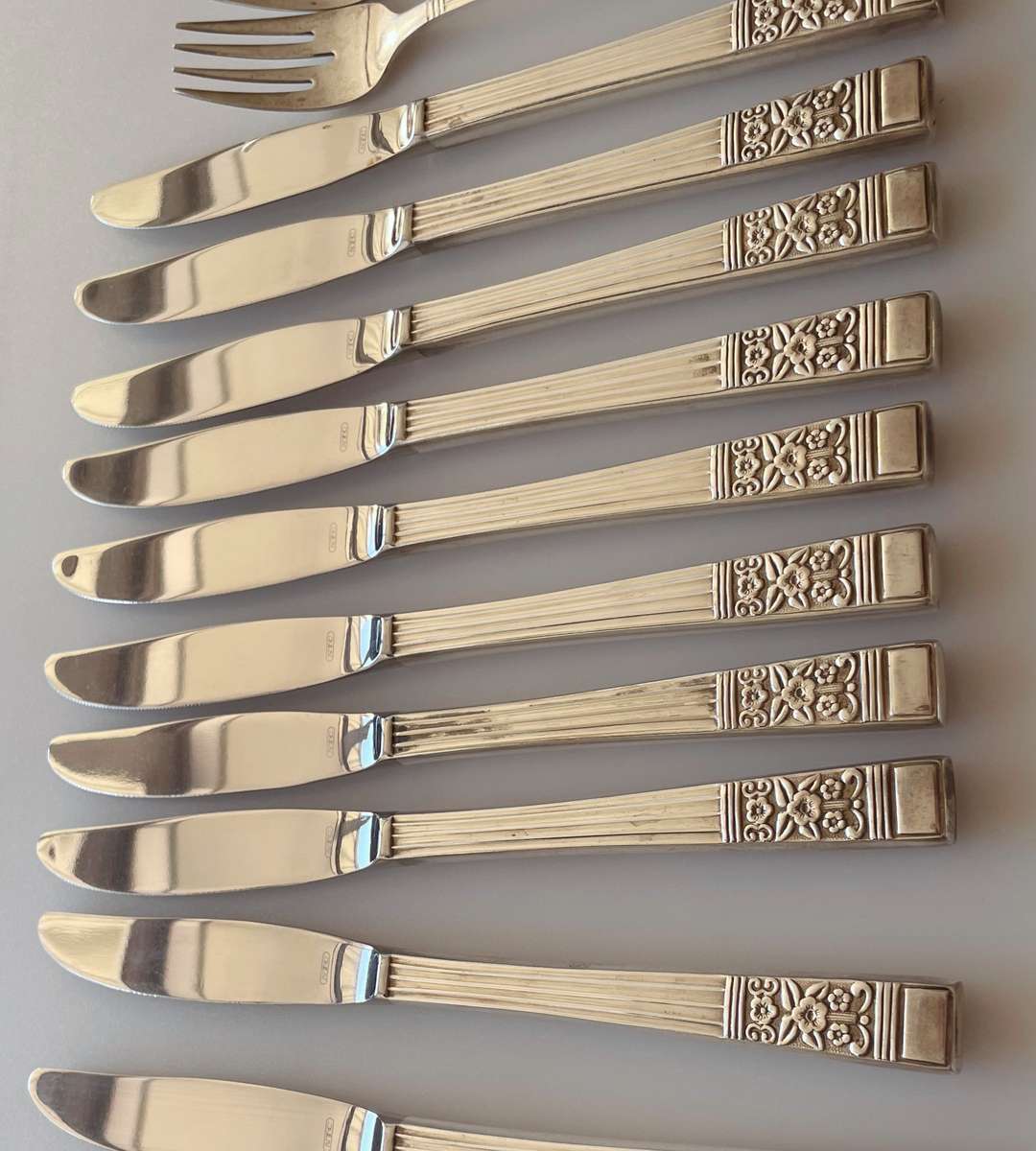 Incomplete 50-Piece NTC Silver Plated Cutlery Set (1940)  Coronation Pattern, Great Condition