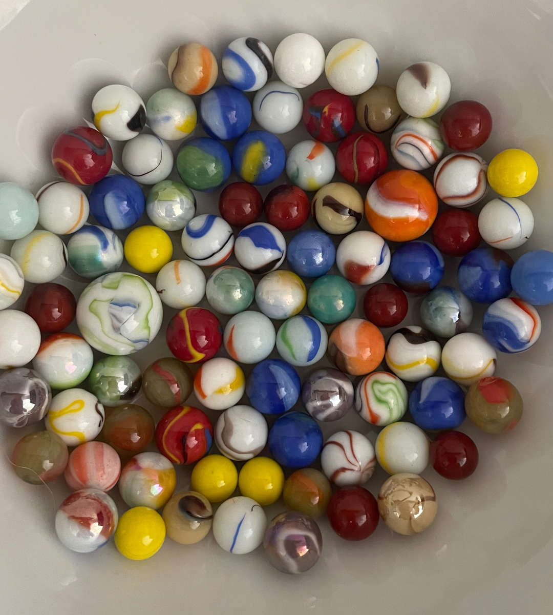 Reduced! Biggest Ever Vintage Marble Collection (10kg)  Includes  Marbles & Big Jim Carry Case
