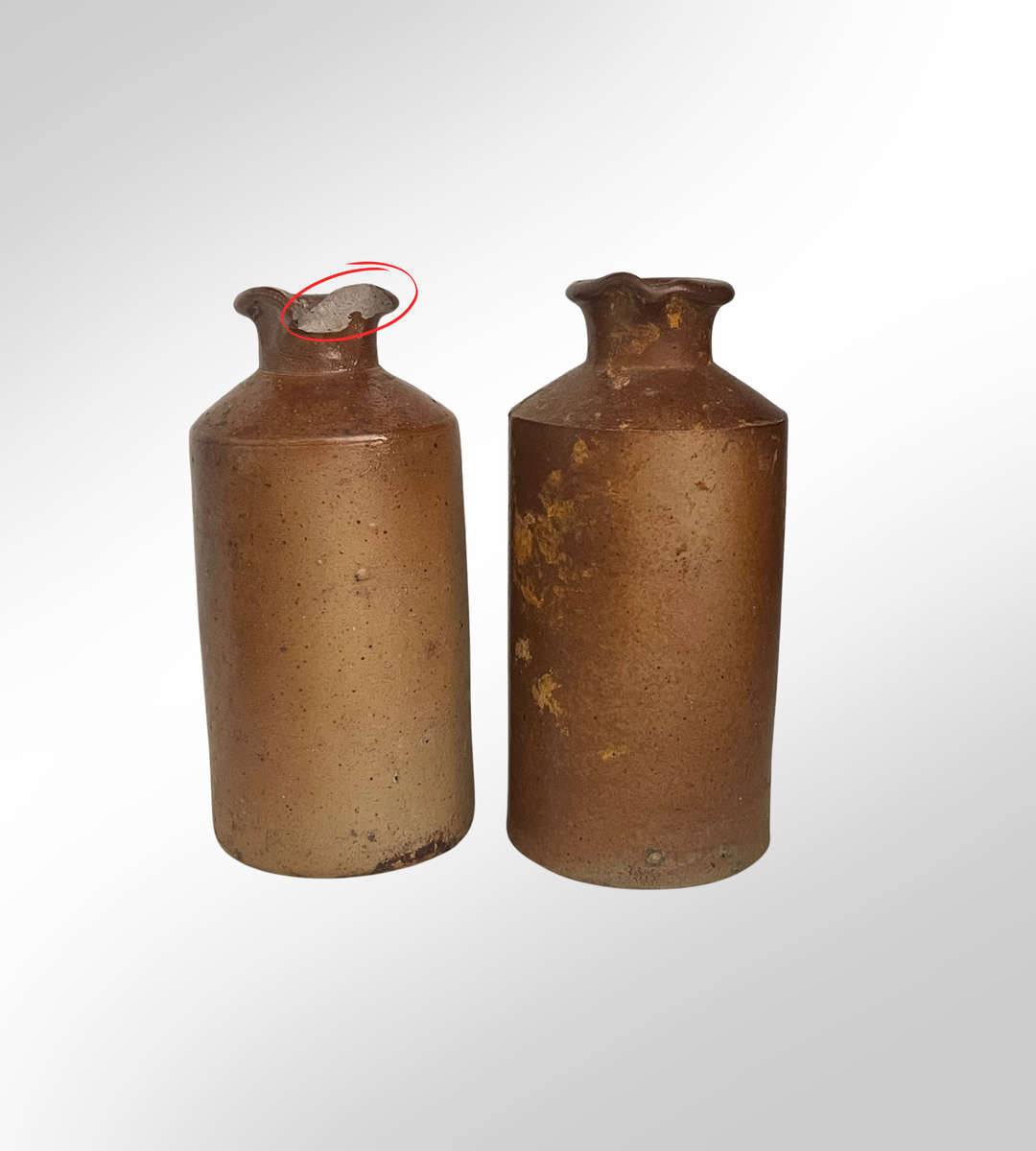 Collection of 5 Assorted Vintage Master Ink Bottles & 2 Denby Langley Plates  Includes Lovatt, Bour