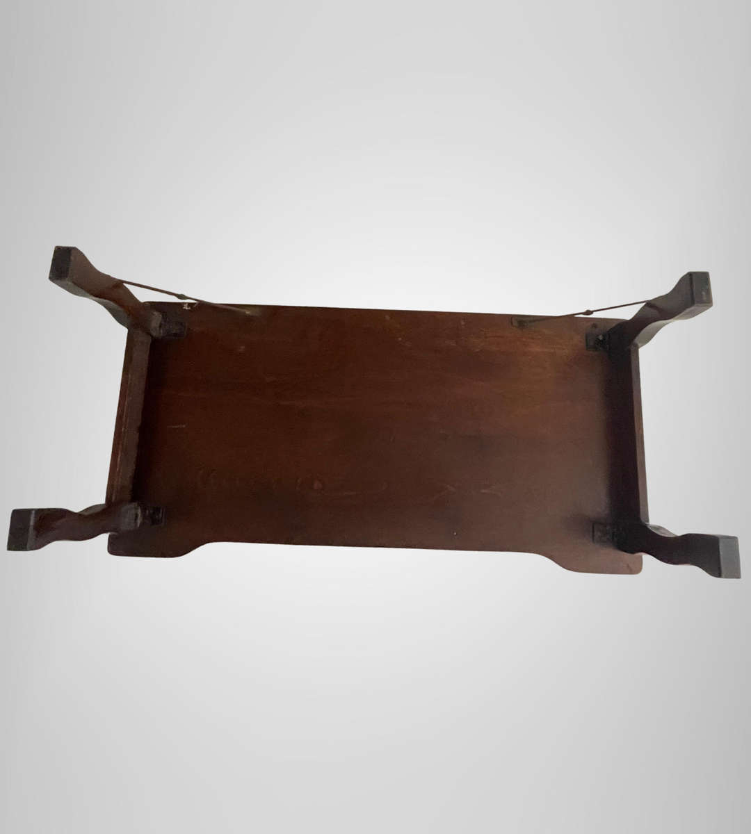 Vintage Folding Butlers Tray  Northern Mfg. Co. Glasgow  66cm Wide  Early 20th Century