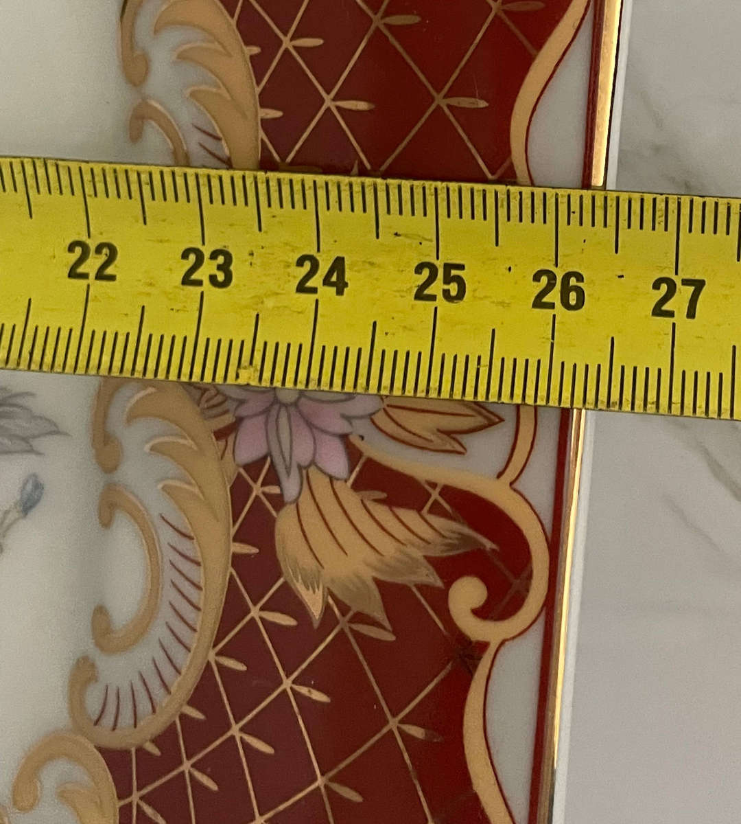 Vintage Japanese Satsuma-Style Gold Foil Porcelain Display Set  Peacock & Floral  2 Plates + Vase