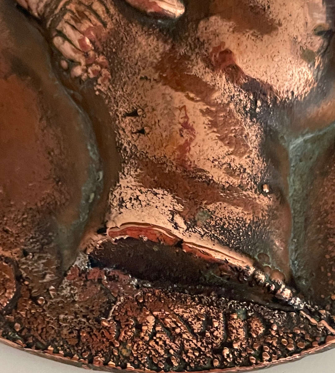 Rare 1828 bronze medallion by David dAngers  featuring Italian soprano Giuditta Pasta. Museum-wort