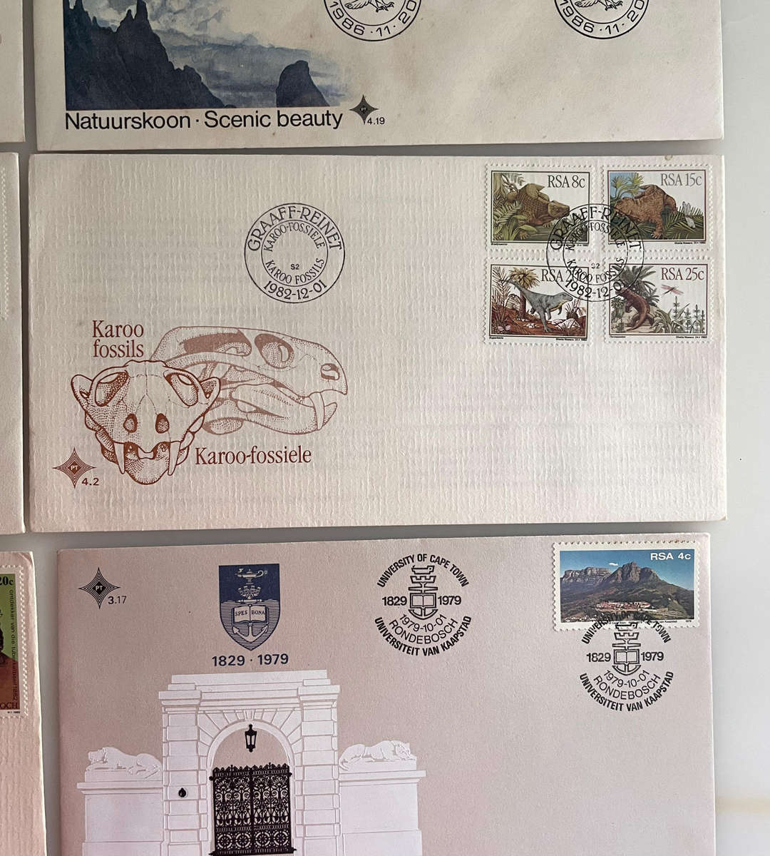 RSA First Day Covers Collection (21) | 1976-1988 | Historical, Cultural & Philatelic Themes