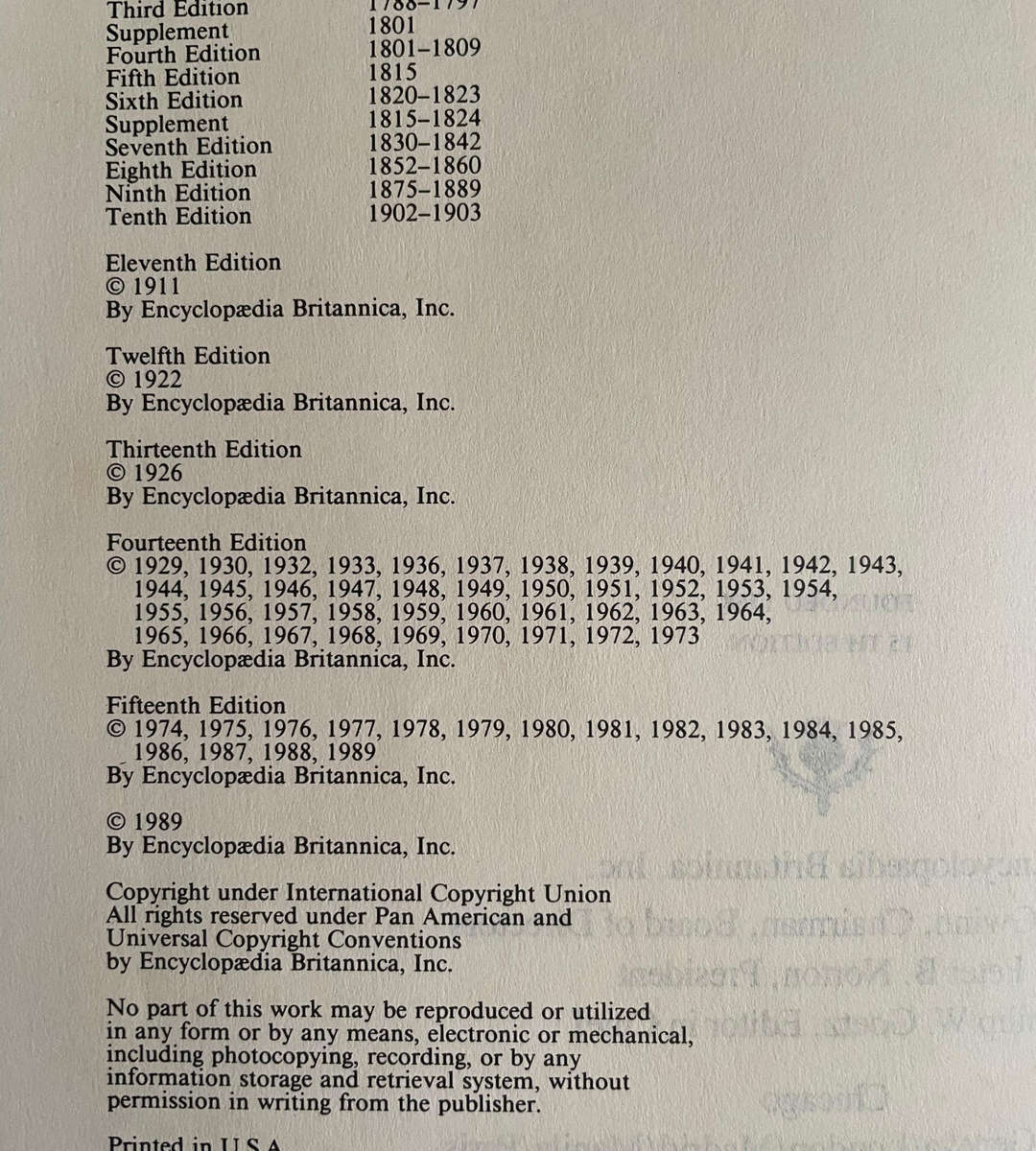 Encyclopedia Britannica 15th Edition (1970s) | 32-Volume Set  40 Books Total | Classic Reference