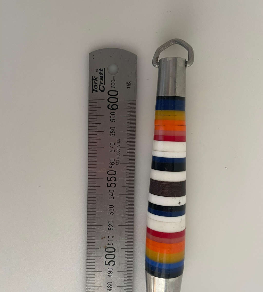 R1 Start - High End Heavy Solid Metal Cats Claw BBQ Meat Hook  Rainbow Handle