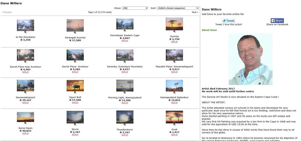 Reduced !Art- Bo Kaap Painting by South African Artist Dane Willers 2015