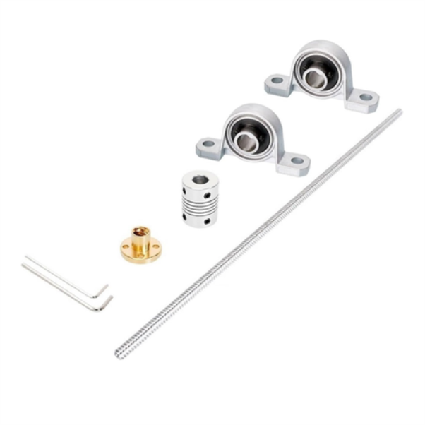 T8 Lead screw With Nut 500mm Horizontal