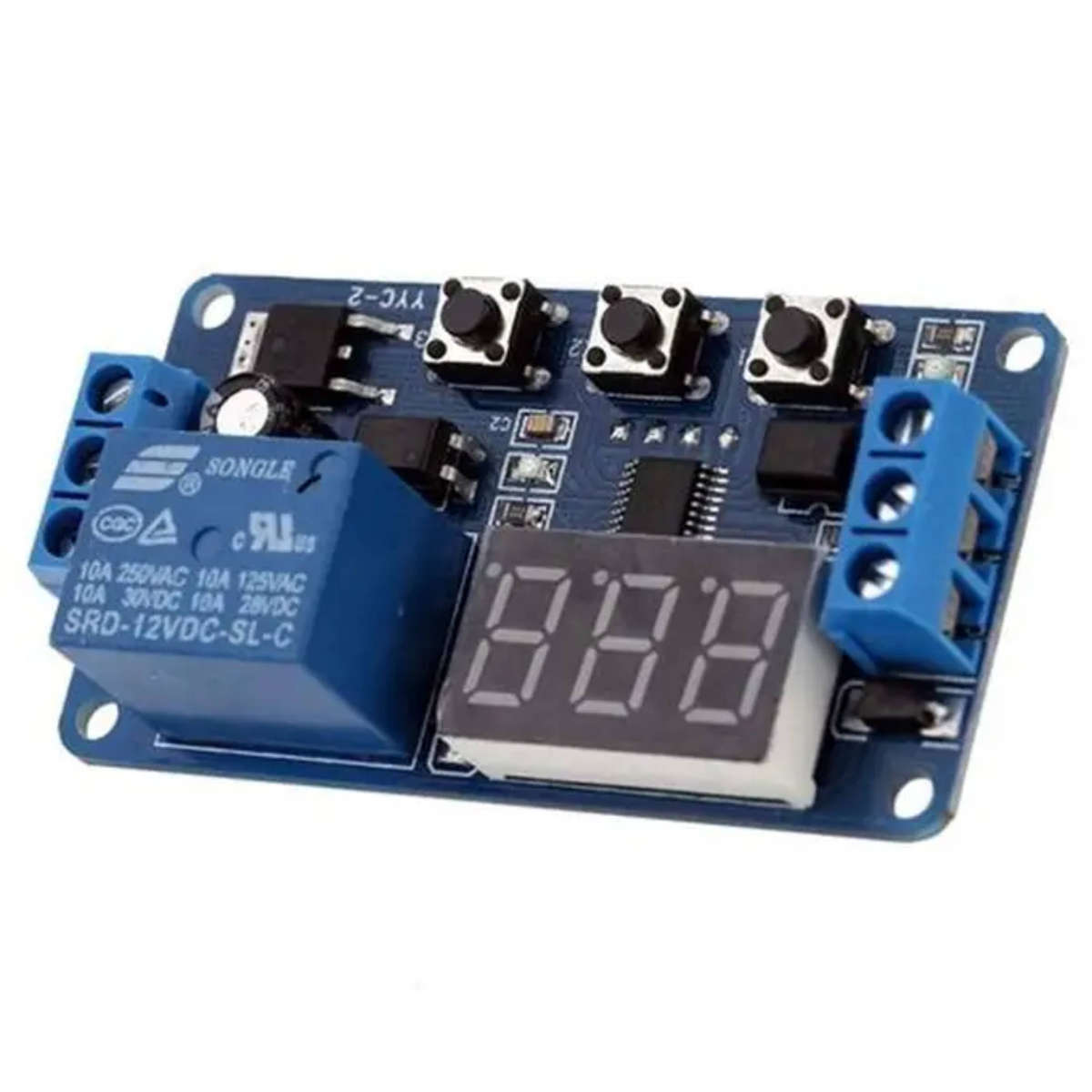 1 channel Delay timer control switch relay module 12V