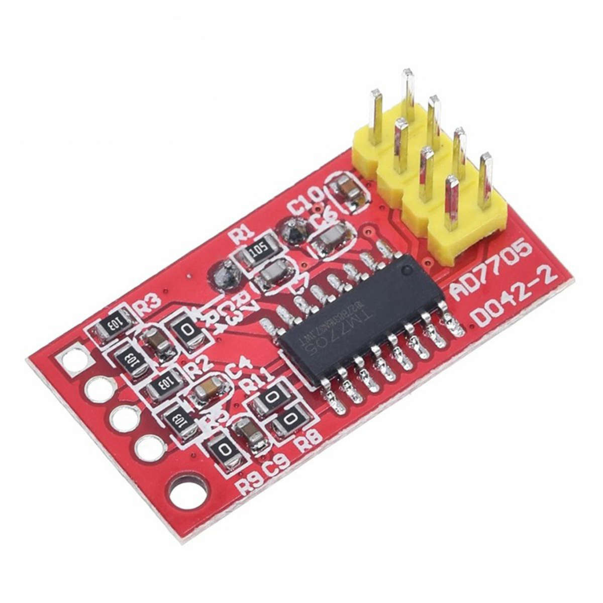 AD7705 Dual 16-bit ADC Data Acquisition Module