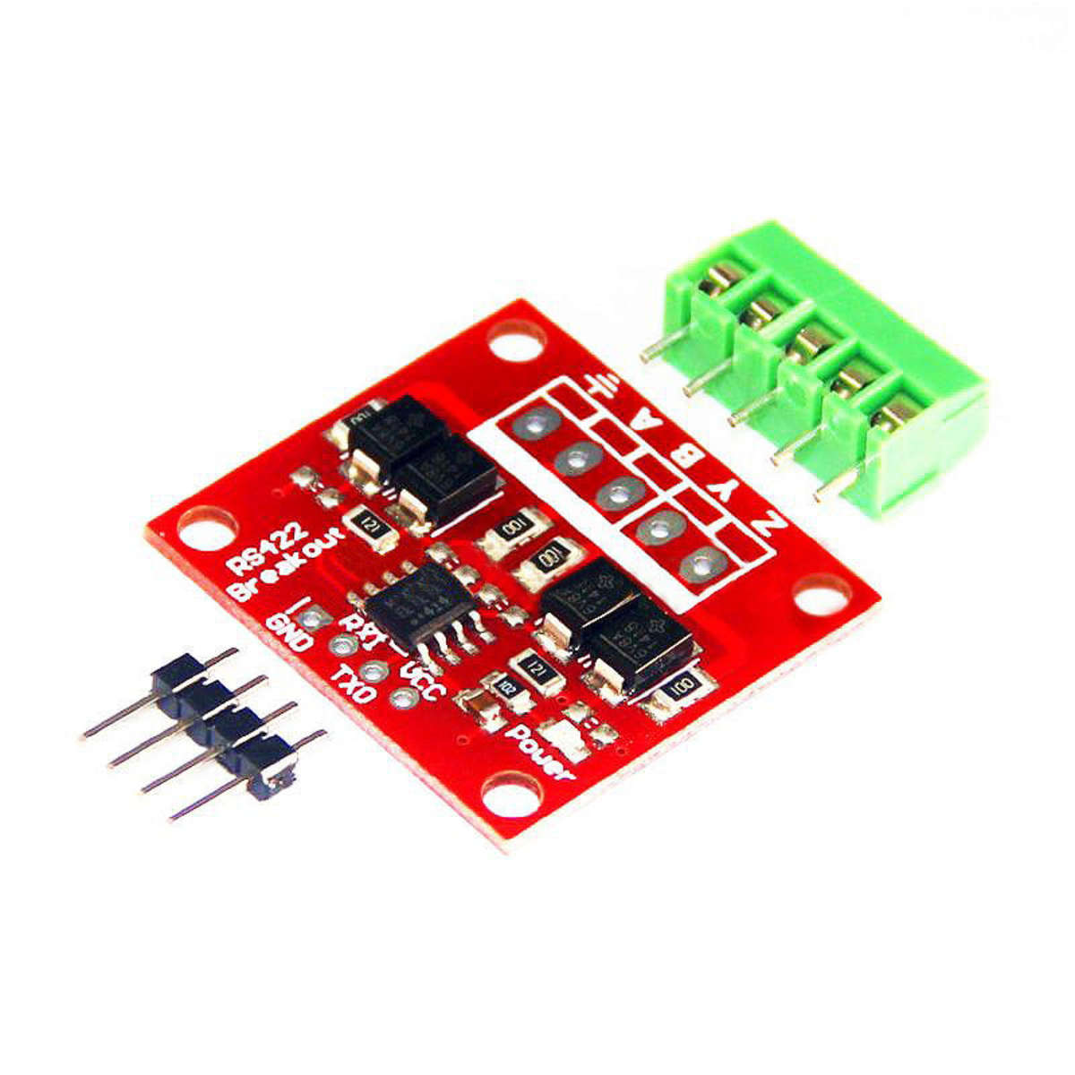 RS422 TTL Two-way Signal Convert Module 5V (Not soldered)