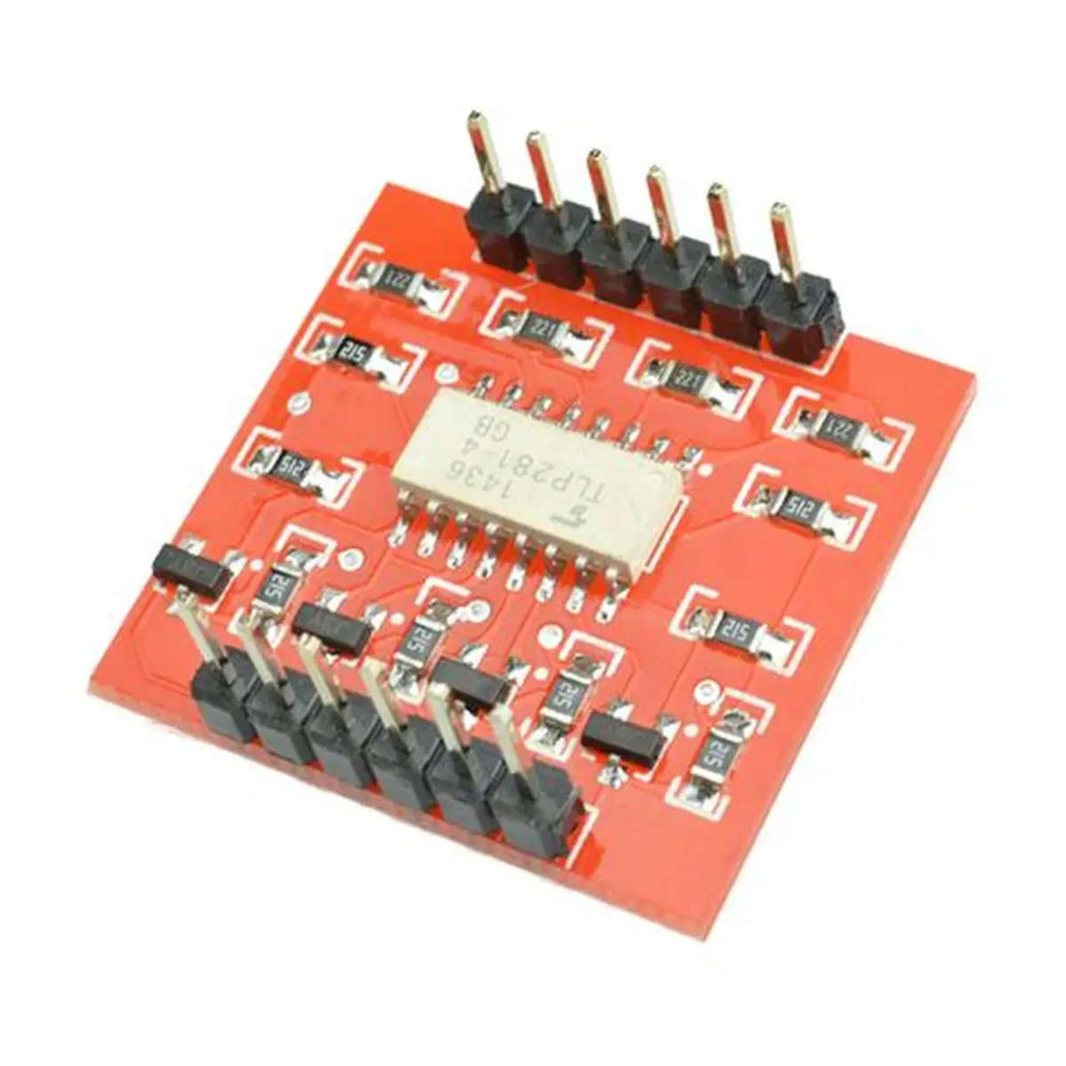 A87 4 roads opto-isolation module high-low level expansion board