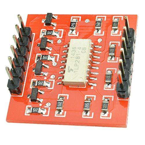 A87 4 roads opto-isolation module high-low level expansion board