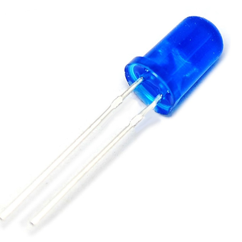 LED Diffused Cylindrical 3mm Hyper Blue