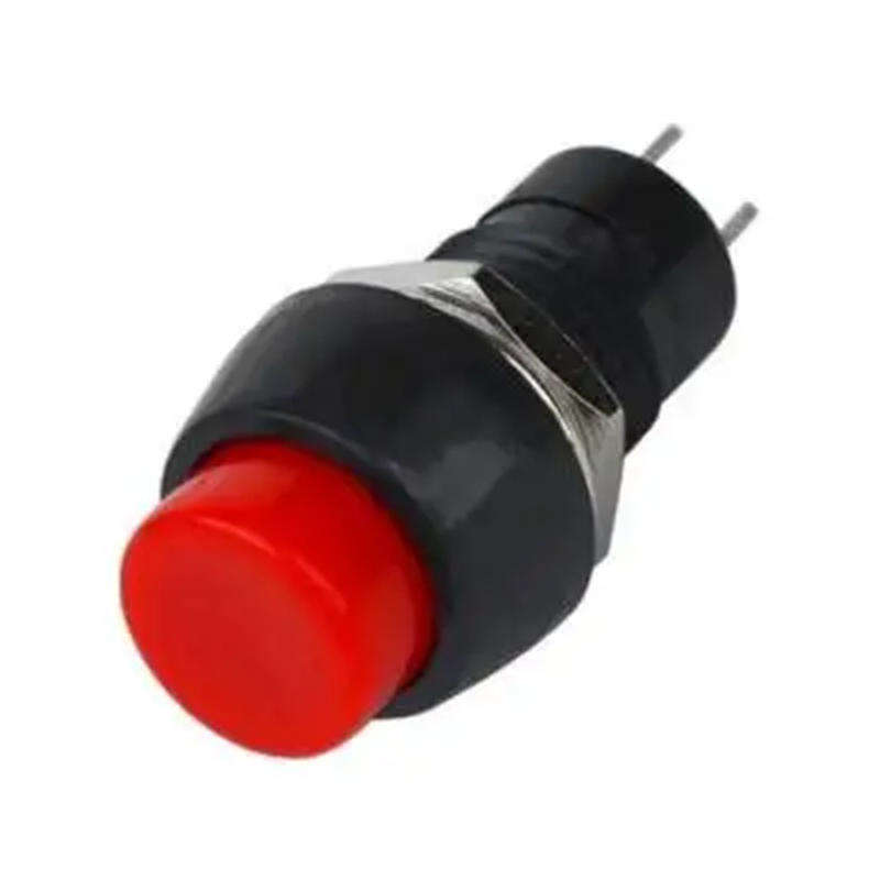 RED Round push button switch