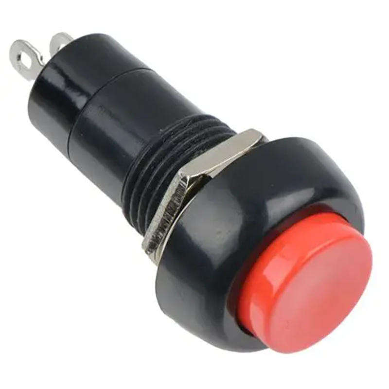 RED Round push button switch